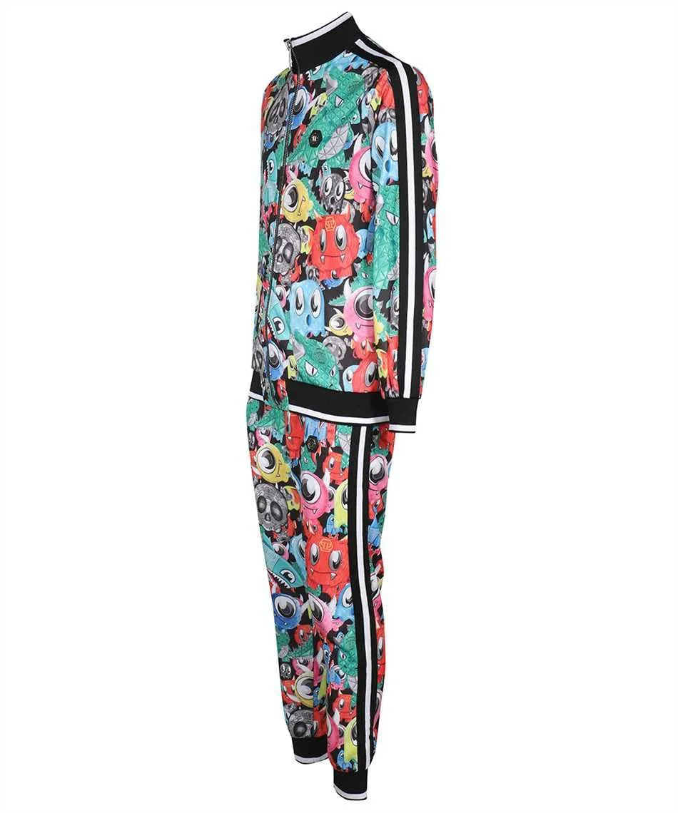 Philipp Plein Cartoon-Print Two-Piece Tracksuit