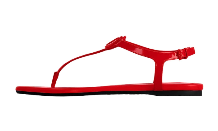LOUIS VUITTON Sunkiss Sandali Bassi Rosso