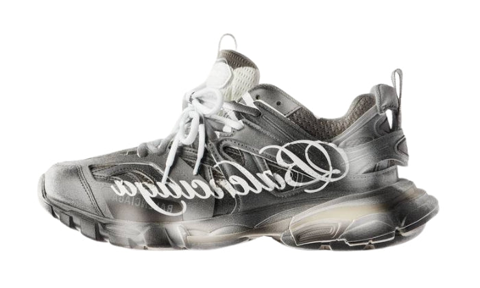 Balenciaga Sneaker Track Stencil Logo Nero/Bianco