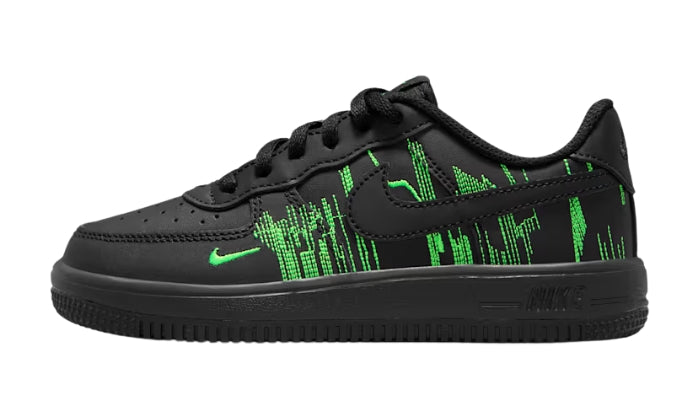 Air Force 1 (bambini) Sneaker Retro Per Piccoli Nero/Verde Strike