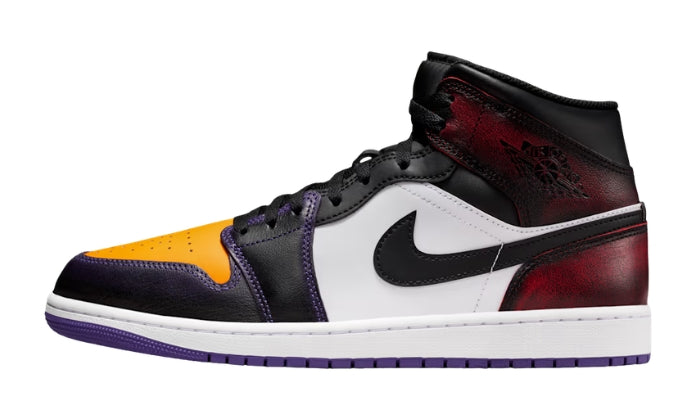 Air Jordan 1 Mid Sneaker Classica Nero