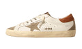 Golden Goose Star with suede star and brown leather heel tab