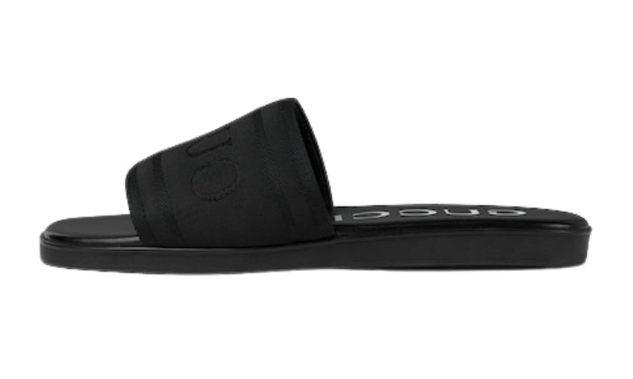 GUCCI Sandalo Logo Nero