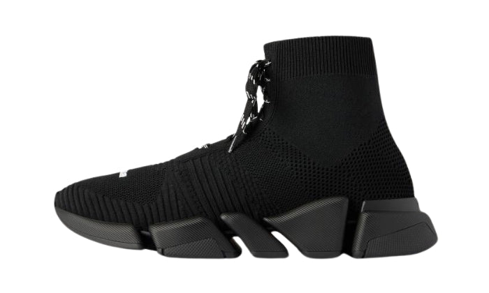 Balenciaga Trainer Stringata Maglia Nero