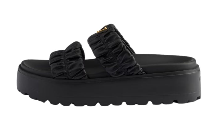 PRADA Flatform Matelasse Nero