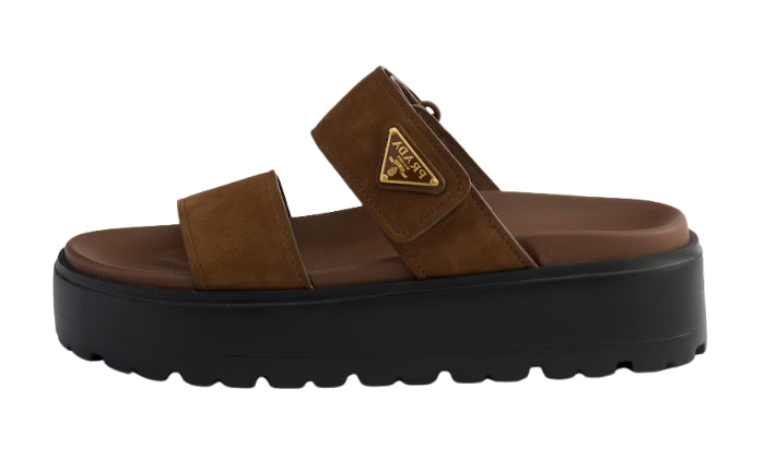 PRADA Nabuk Marrone Cacao