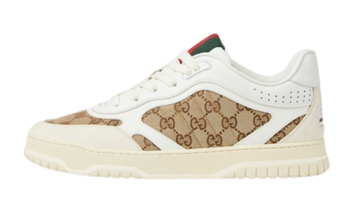 GUCCI Sneaker Re-Web Beige/Verde/Rosso