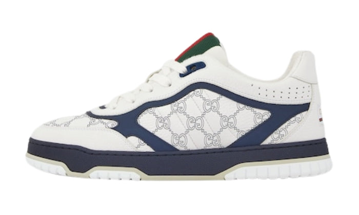 GUCCI Sneaker Re-Web Bianco/Blu Scuro