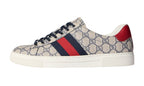GUCCI Sneaker Ace Beige/Blu