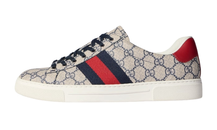 GUCCI Sneaker Ace Beige/Blu