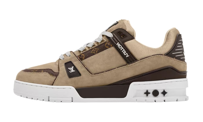 Trainer Sneaker Monogram Beige