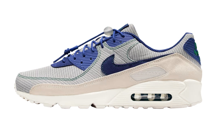 Nike Air Max 90 Sneaker Waffle Latte di Cocco/Verde Pino Legione