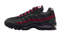 Nike Air Max 95 Sneaker Onde Nero/Crimson Team
