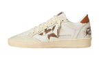 Golden Goose Ball Star con stella in pelle di pony maculata