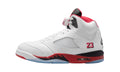 Air Jordan 5 Sneaker rosse