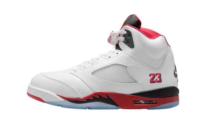 Air Jordan 5 Sneaker rosse
