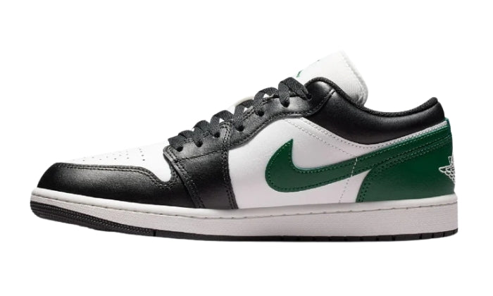 Air Jordan 1 Low Sneaker Classica Nero/Verde Gorge