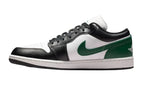 Air Jordan 1 Low Sneaker Classica Nero/Verde Gorge
