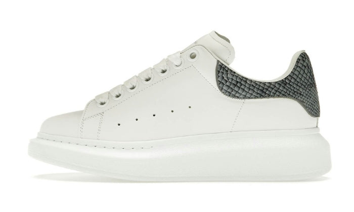 Alexander Mcqueen Oversize Bianco Ice Snake (donna)
