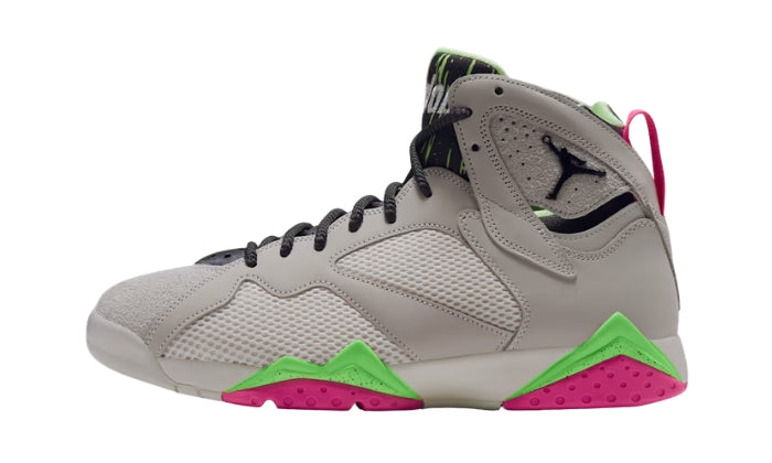 Air Jordan 7 Sneaker Retro Giorno Del Tennis Lime/Rosa