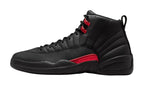 Air Jordan 12 Sneaker Retro Linea di Sangue Nero
