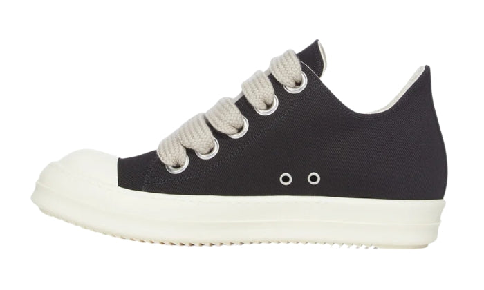 Rick Owens Sneaker in denim Nero/Latte