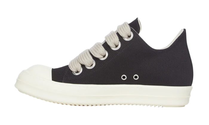 Rick Owens Sneaker in denim Nero/Latte