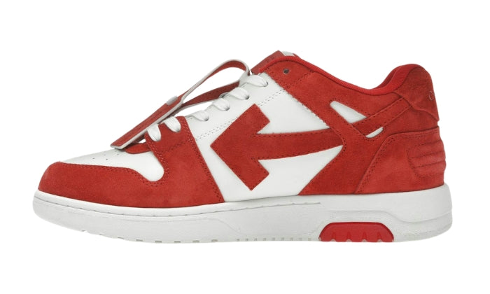 Off-White Fuori Ufficio Low Top Mattone Rosso