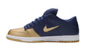 Supreme Sneaker Camoscio Blu/Oro