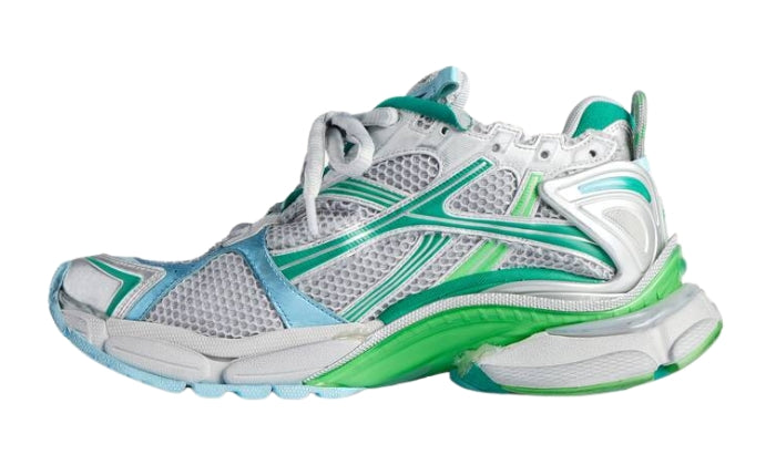 Balenciaga Sneaker Runner Grigio/Verde/Blu