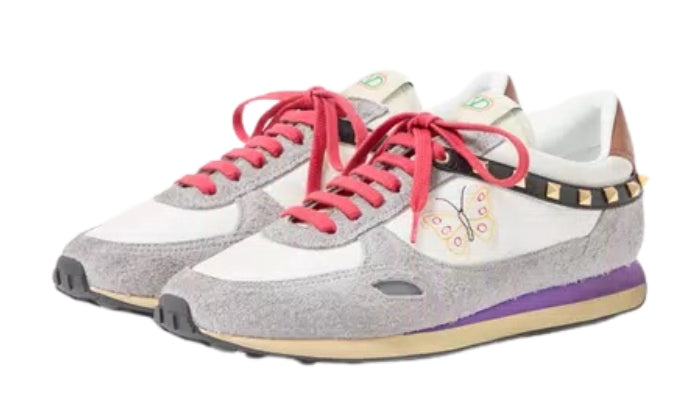 Valentino Sneaker Crosta Nylon Bianco/Multicolore