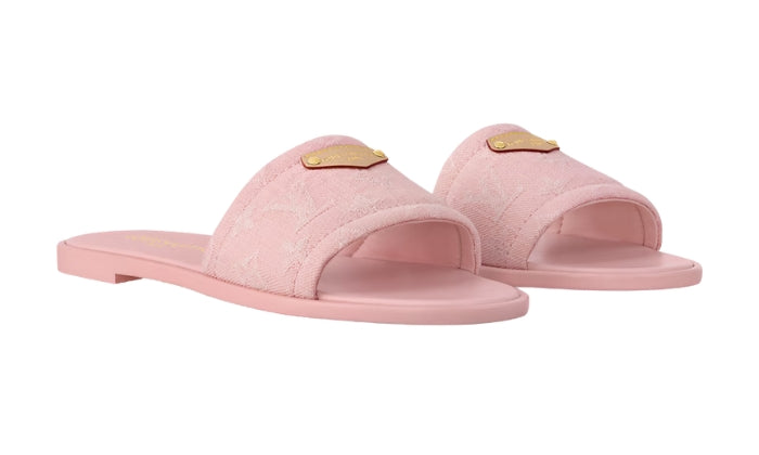 LOUIS VUITTON Lily Mules Bassi Rose