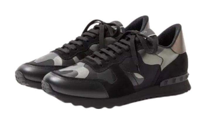 Valentino Sneaker Metallizzata Nero