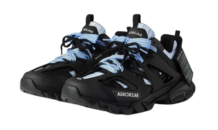 Balenciaga Sneaker Track Shirt Nero/Blu