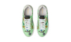Versace Sneaker Canvas Stampa Greca Verde