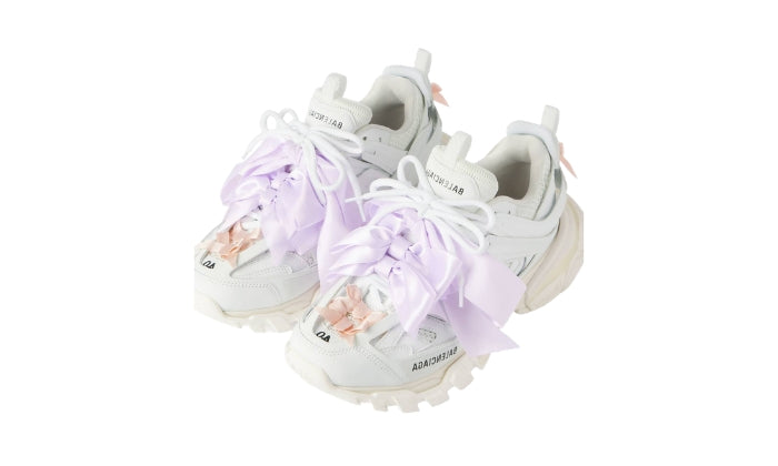 Balenciaga Sneaker Track Bow Bianco/Rosa