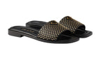 PRADA Ciabatte Pelle Nappa Con Borchie