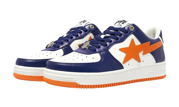 BAPESTA Sneaker stringata Blu scuro/Bianco