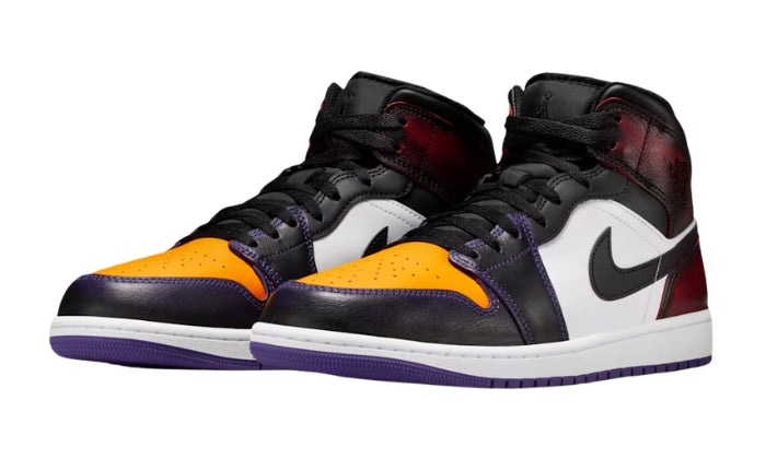 Air Jordan 1 Mid Sneaker Classica Nero