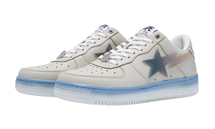 BAPESTA Sneaker stringata Blu/Bianco