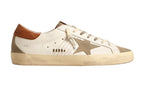 Golden Goose Star with suede star and brown leather heel tab
