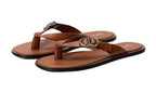 DIOR Sandalo Liscia Cognac Marrone