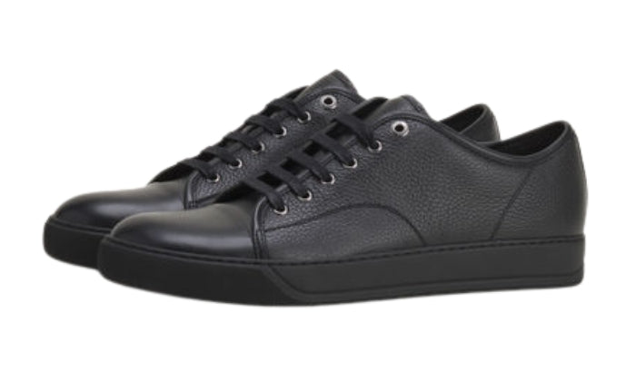 Lanvin Sneaker Agnello Nappa Martellato Nero
