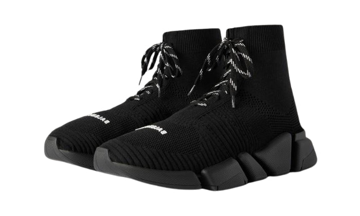 Balenciaga Trainer Stringata Maglia Nero