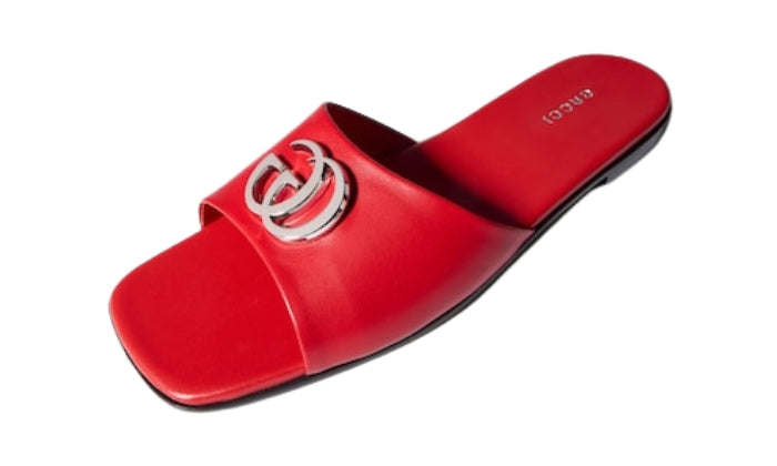 GUCCI Sandalo Double Rosso