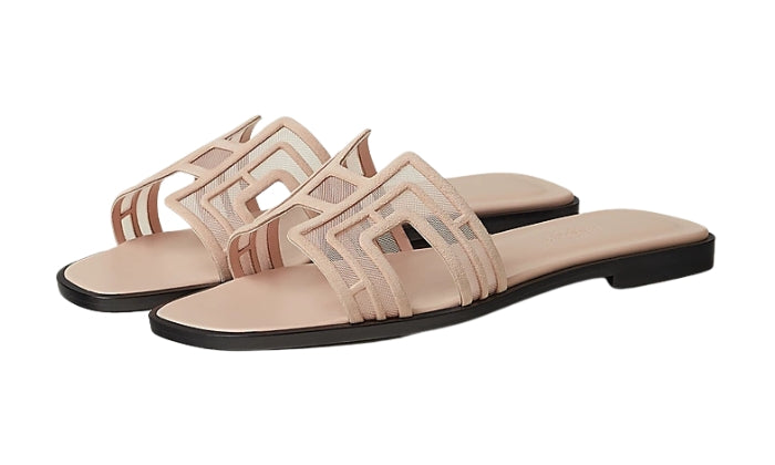 HERMES Sandalo Oran Beige Nudo