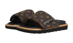 LOUIS VUITTON Mule Pool Pillow Flat Marrone Cacao