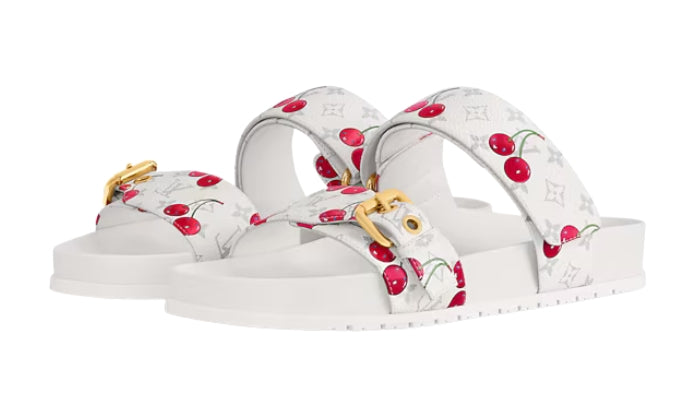 LOUIS VUITTON Mule Bom Dia Flat Bianco