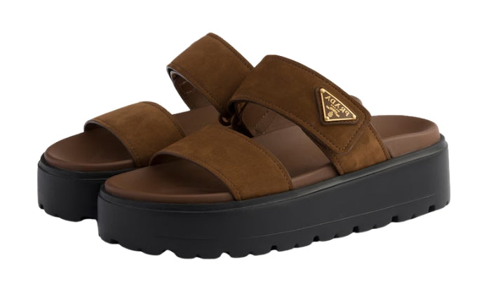 PRADA Nabuk Marrone Cacao