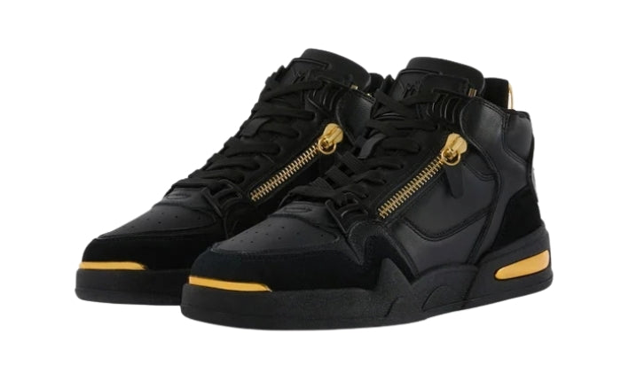GIUSEPPE ZANOTTI Sneaker Alte Velluto Nero